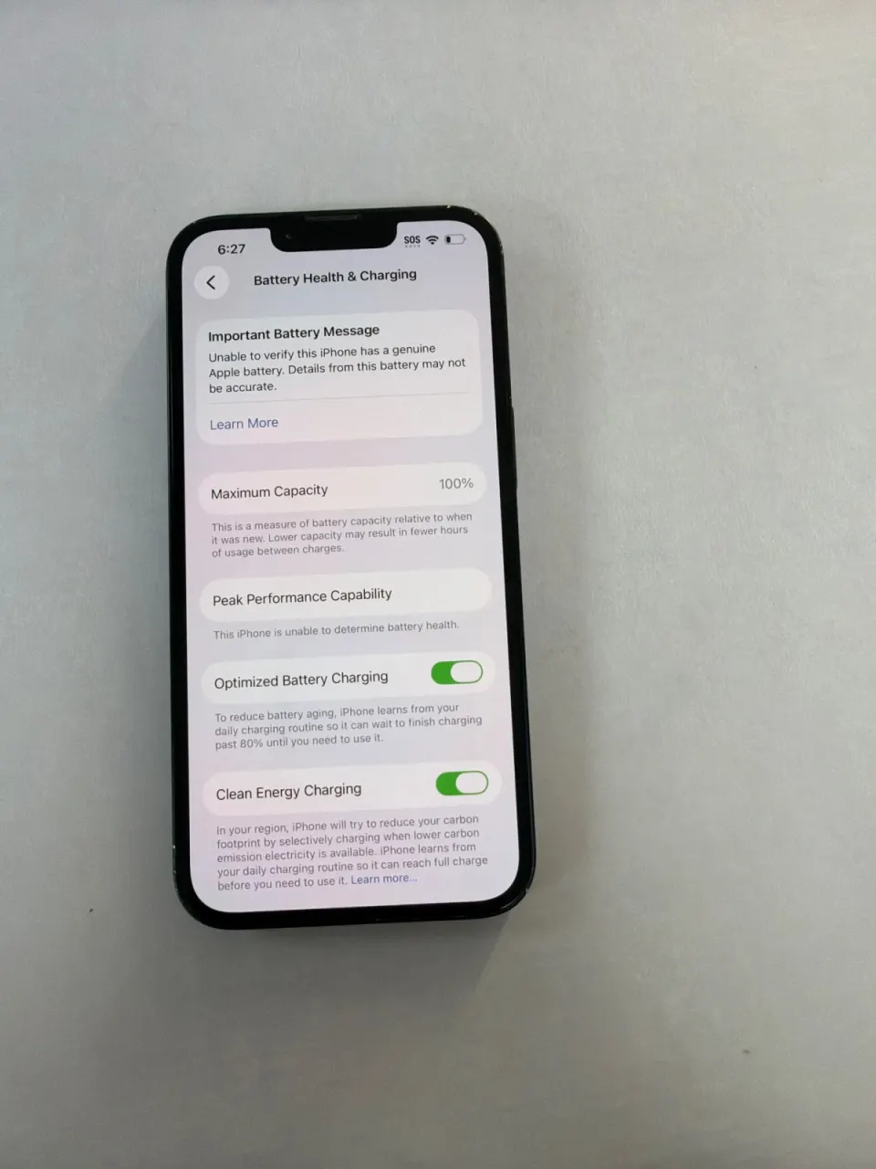 Iphone 14 (bad ESN) Wifi Only (read Desciption) 128GB – Metro / T-Mobile photo 1