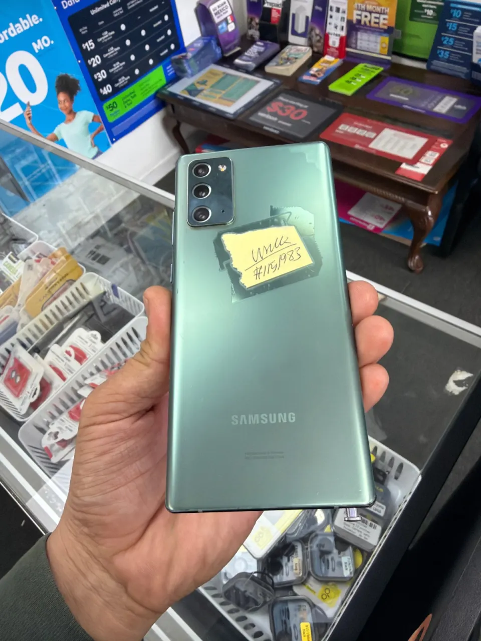 Samsung Note 20 Unlocm 128GB – Unlocked photo 2