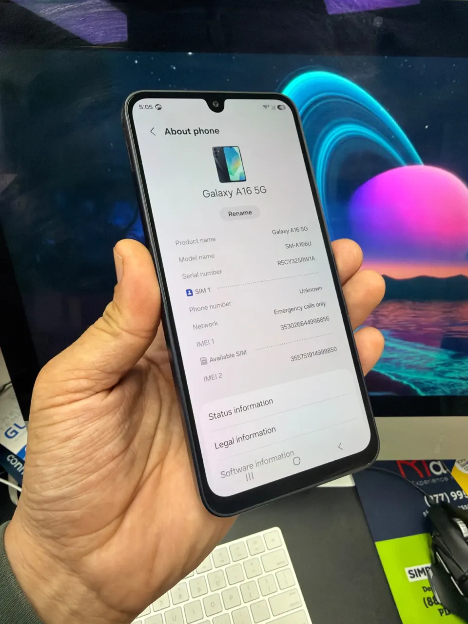 Samsung A16 5G Unlock 128GB – Unlocked photo 1