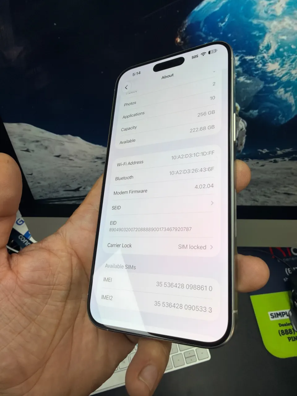 iPhone 15 Pro Max 256GB Spectrum Mobile Only 256GB – Spectrum photo 4